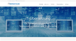 Desktop Screenshot of it-uebersetzung.de