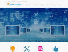 Tablet Screenshot of it-uebersetzung.de